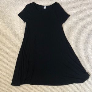 Black T-Shirt Dress